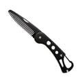 thumbnail image 2 of Stainless Steel Knife Type Straight Comb Men's Beard Making Tool Beard Comb, 2 of 4