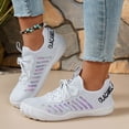thumbnail image 2 of Dakaela Barefoot Shoes Women Casual Slip on Walking Sneakers Wide Toe Box Lightweight Hiking Minimalist Running Shoes (White,7.5), 2 of 9