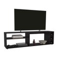 thumbnail image 5 of Depot E-Shop Weir Tv Stand, 6 Shelves, 60" TV Capacity, Black Wengue, 5 of 6