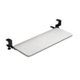 thumbnail image 1 of Clamp On Keyboard Tray Under Desk Pull Out Platform Height Adjustable Keyboard Drawer 20.5 x 9.8 Inch Ergonomic Slide-Out Computer Keyboard Stand Holder Sliding Desk Extender for Office Home, 1 of 7