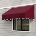 thumbnail image 6 of Ktaxon 4' Window Door Awning, Awnings for Doorways, Sun Shade Canopy Outdoor Patio Cover, Wine Red, 6 of 7