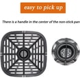 thumbnail image 3 of FFIY Grille de Remplacement pour Friteuse à Air Chaud Carrée Compatible avec Power Dash Chefman, COSORI, NUWAVE Friteuses à Air, Plaque de Gril pour Friteuse à Air, Lavable au Lave-Vaisselle - 8.07 Pouces (Carré 3.7 QT), 3 of 6