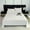 White, variant on EazyTech Polyester Solid Color Bed Sheet 70.8"x90.55" Soft Washable Fade Resistant Fitted Corner Home Bedding