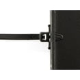 thumbnail image 4 of Secure Cable Ties 6 Inch UV Black Intermediate Push Mount Cable Tie - 100 Pack, 4 of 4