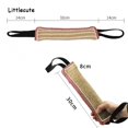 thumbnail image 3 of Almohada de entrenamiento para perros, juguete de mordida de yute, juguete de mordida duradero para perros, manga de mordida para perros, equipo de entrenamiento interactivo para cachorros., 3 of 5