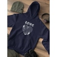 thumbnail image 3 of Love Techno Style Heart Hoodie Men -Image by Shutterstock, Male Small, 3 of 4