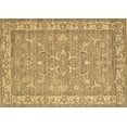 thumbnail image 1 of Ahgly Company Indoor Rectangle Abstract Brown Contemporary Area Rugs, 3' x 5', 1 of 4