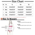 thumbnail image 3 of Trajes de Baño de Bikini de Mujer Nuevo Diseño Dividido de Moda, Bikini Casual Sexy con Almohadilla de Pecho Extraíble, 3 of 5