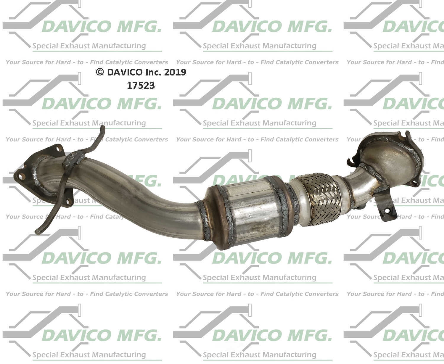 Davico Mfg 17523 Direct-Fit Catalytic Converter