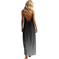 thumbnail image 6 of Kojanyu Women's Ombre Nylon Spandex Jumpsuit – Backless Swim Cover Up, 6 of 9