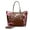 Bronze, variant on Hummingbird Bloom Scratch & Stain Resistant Top-Handle Bag