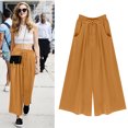 thumbnail image 4 of Edvintorg Wide Leg Women's Pants Korean Fashion Summer Drawstring Oversize High Waist Trouser Woman Streetwear Women Pants Plus Size Casual Clothes, 4 of 5
