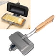 thumbnail image 2 of Geemin Sandwich Maker Electric Panini-Press Non-stick Cool-Touch Handle Toaster, 2 of 11