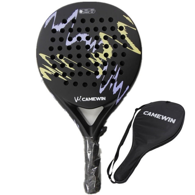 Raqueta de Padel Camewin Profesional 4018 Morada Con Funda