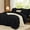 Black, variant on Full Size Comforter Sets Emerald Green, 7 Pieces Soft Bed in a Bag Full, All Season Lightweight Bed Sets with Comforter, Flat Sheet, Fitted Sheet, Pillowcases & Shams