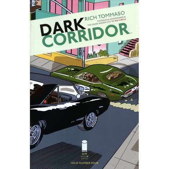Dark Corridor #4 VF ; Image Comic Book