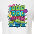thumbnail image 3 of Toy Story 4 - Aliens Ooo Stacked - Juniors Cropped Cotton Blend T-Shirt, 3 of 5