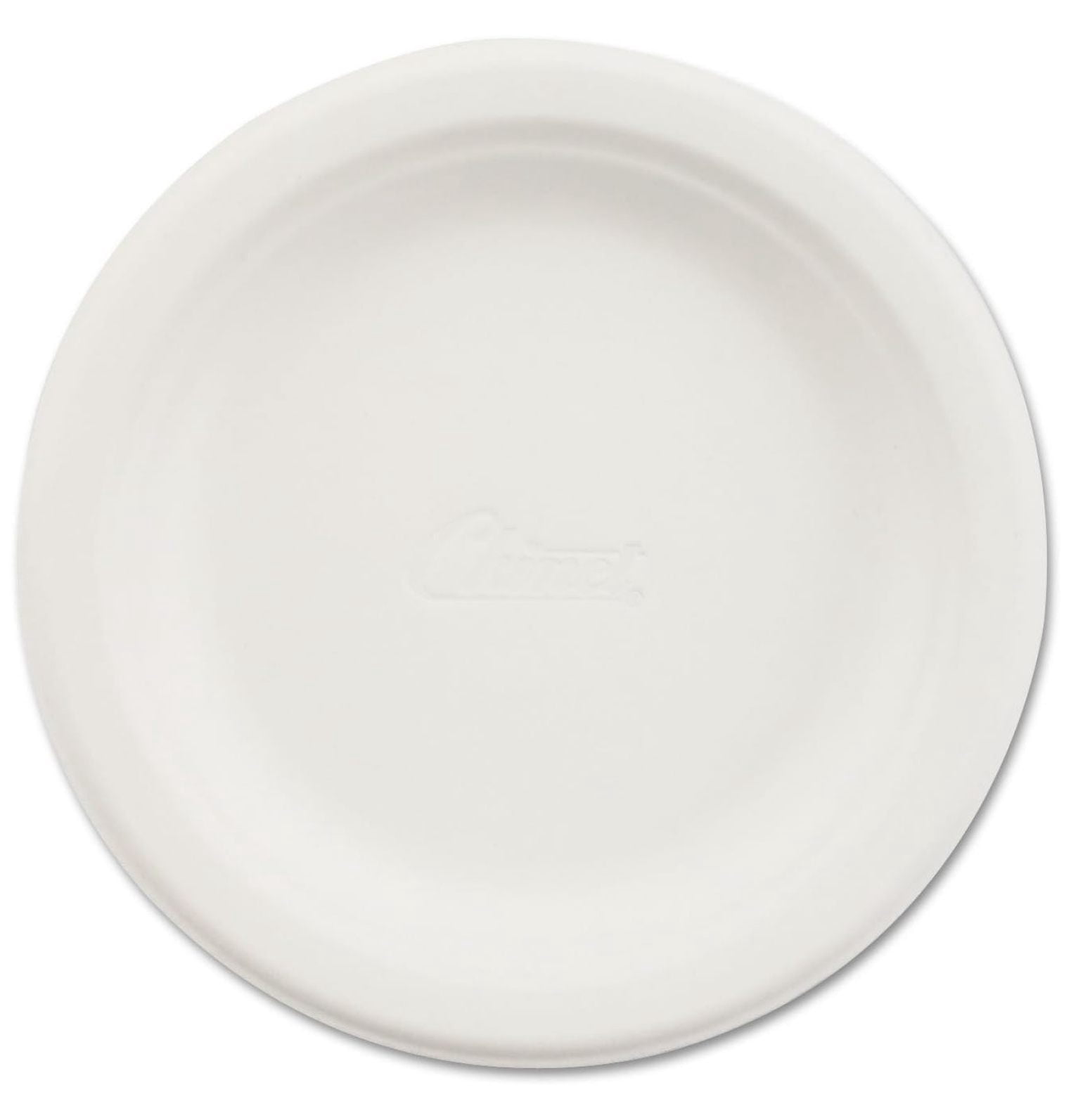 21225PK Paper Dinnerware Plate 6-Inch dia White 125/Pack