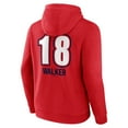 thumbnail image 3 of Men's Jordan Walker Red St. Louis Cardinals Fastball Player Name & Number Pullover Hoodie, 3 of 3