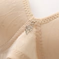 thumbnail image 5 of Womens Seamless Wireless Supportive Bra JIANLAI One Smooth U Smoothing Underwire Bras for Women, Convertible Straps, Ultra Light Beige, 5 of 7