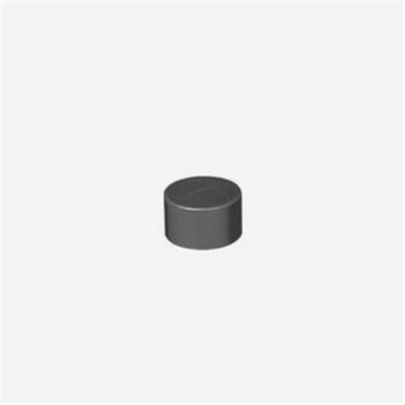 12 in. End Cap - Black