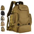 thumbnail image 4 of 40L System Mochila Mochila Riñonera Camping Camuflaje Marrón Sharpla Mochila al aire libre, 4 of 8