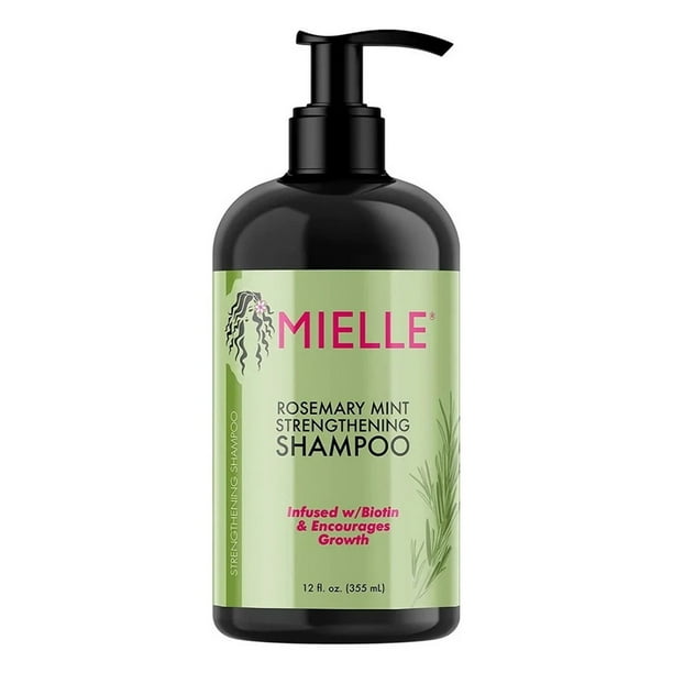 Mielle Organics Rosemary Mint Strengthening Shampoo, 12 Oz - Walmart.com