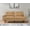 Camel, variant on Uspridefurniture Acire 69.3" Faux Leather Cushion Back Sofa, Camel