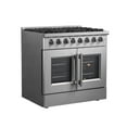 thumbnail image 2 of Forno Galiano 36" Freestanding French Door Dual Fuel Range, 2 of 8