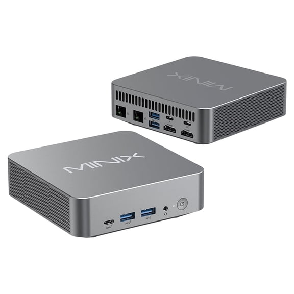 MINIX NGC N512 Mini PC, Intel Core i5-12600H, 16GB DDR5, 1TB M.2 2280 PCIe 4.0×4 SSD, Windows 11 Pro Desktop Computer, Blue