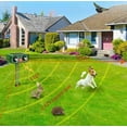 Ultrasonic Activated Outdoor Cat Repellent, Solar Powered Animal and