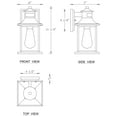 thumbnail image 5 of C Cattleya 2-Pack Matte Black Motion Sensing Dusk to Dawn Outdoor Wall Lights (E26), 5 of 6