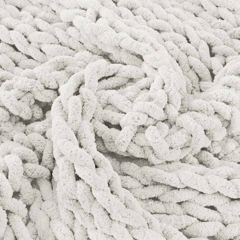 Modern threads chunky knit throw sale