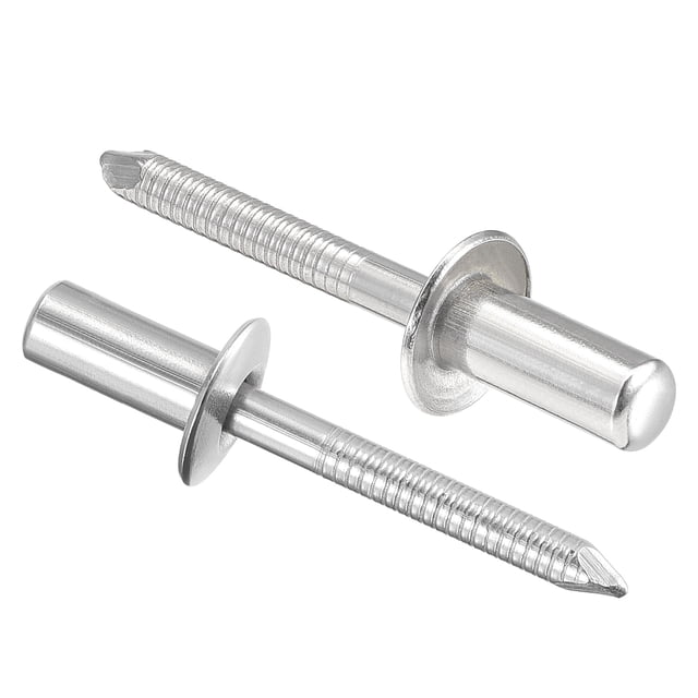 Unique Bargains 6.4mm x 14mm 304 Rivets Aveugles en Acier Inoxydable 25 Pack