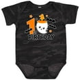 thumbnail image 3 of Inktastic 1st Birthday with Ghost and Bats Halloween Boys or Girls Baby Bodysuit, 3 of 5