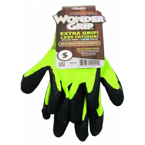Lfs Glove Wonder Grip Extra Grip Garden Gloves Small Green WG310S