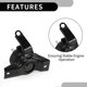 thumbnail image 5 of Soporte del motor del motor Unique Bargains No.218102C000 - Montaje trasero del motor del automóvil - para Hyundai Tiburon 2.0L 2003-2005 1 Pc, 5 of 7
