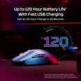 thumbnail image 3 of Wireless Gaming Mouse HP HyperX Pulsefire Haste 2 S Navy, 3 of 9