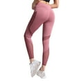 thumbnail image 4 of UAMVSH Women Mesh High Waist Leggings with Pockets Plus Size Stretchy Yoga Athletic Pants Skinny Gym Running Workout Tight Pants, 4 of 4