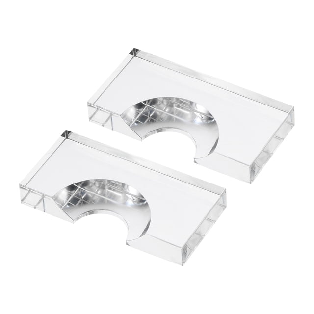 Unique Bargains Acrylic Billiard Snooker Locator Position Marker for 2 1/16' Pool Balls, Clear 2 Pack