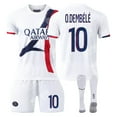 thumbnail image 1 of Paris Uniforme de soccer Extérieur, Costume Blanc 7 Mbappe 10, Uniforme de soccer pour Enfants Neymar, 1 of 4