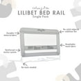 thumbnail image 5 of Dream On Me Lilibet Twin/Full/Queen Mesh Safety Bed rail Single Pack, 23*40, 5 of 8