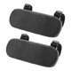 thumbnail image 1 of 2 piezas de almohadillas para reposabrazos de silla, almohada para codos, funda suave para reposabrazos de silla de oficina, almohadilla para brazos para Negro, 1 of 9