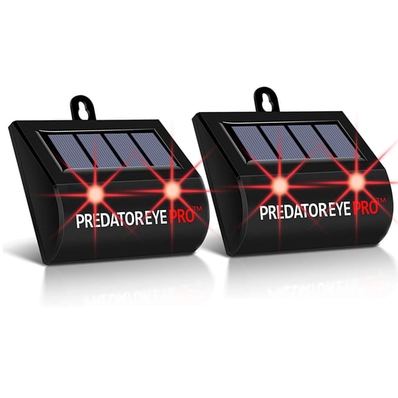 Aspectek Predator Eye PRO 4600 Sq Ft Deterrent 2 Pack