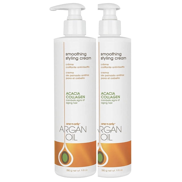 Crema para el cabello suavizante One 'n Only, 9.8 oz (paquete de 2)