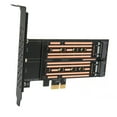 thumbnail image 3 of M.2 NVMe To PCIE Adapter, Plug And Play Dual M.2 PCIE Adapter  For Chassis, 3 of 8