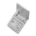thumbnail image 2 of 925 Sterling Silver Movable Medical Chart Charm Oxidized 13.3mm X 16.6mm Pendant Necklace for Women, 2 of 2