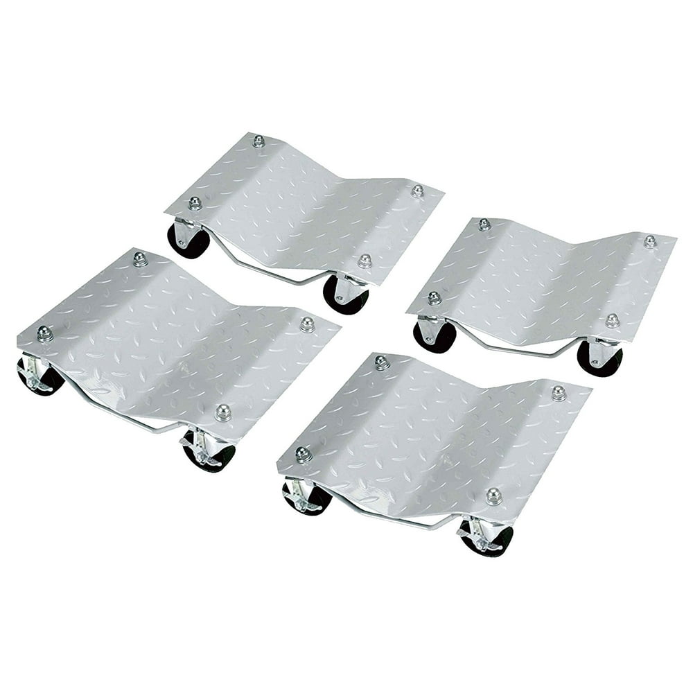 Set of 4 Heavy Duty Tire Wheel Dolly Vechicle Moving Dolly 27018