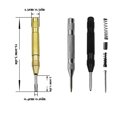 thumbnail image 4 of Scienceny Herramienta manual para artesanos de cincel metalúrgico con punzón central con resorte Herramientas y ferretería Oro sin cabeza, 4 of 6
