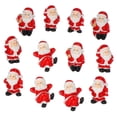 thumbnail image 5 of PTOOTP 12-Piece Red Santa Figurines Set for Landscape Decoration Holiday Christmas Ornaments, 5 of 8